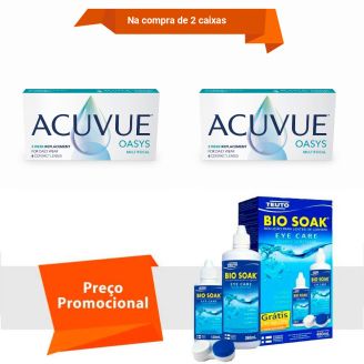 Combo Acuvue Oasys Multifocal Com Bio Soak