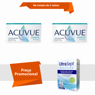 Combo Acuvue Oasys Multifocal Com UltraSept Sensitive