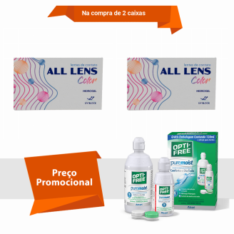 All Lens Color - Anual Com Opti Free