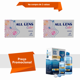 All Lens Color - Anual Com Renu Advanced