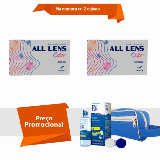 All Lens Color - Anual Com Kit Renu Fresh