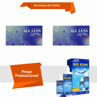 Combo All Lens Soft Plus - Anual Com Bio soak