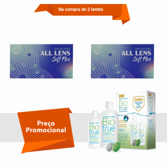 Combo All Lens Soft Plus - Anual Com BioTrue