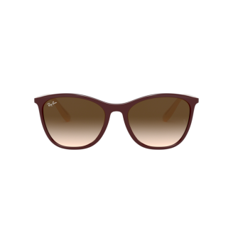 Óculos de Sol Ray-Ban Highstreet RB 4317L 639413 Marrom Degradê e Bordô/Creme 56