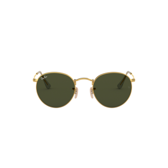 Óculos de Sol Ray-Ban Round RB 3447L 001 Verde e Dourado 53