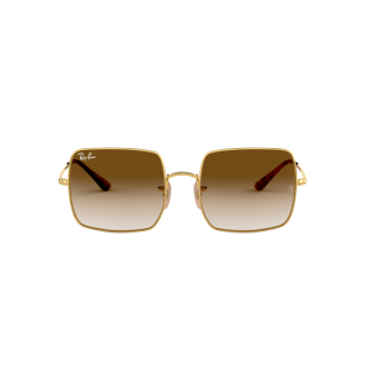 Óculos de Sol Ray-Ban Square RB 1971L 914751 Brown e Dourado 54