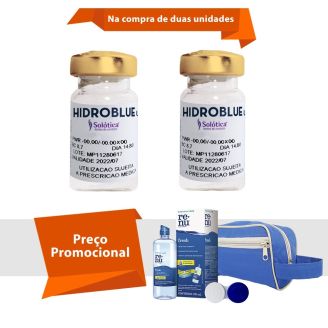 Hidroblue UV Tórica para Astigmatismo Com Kit Renu Fresh
