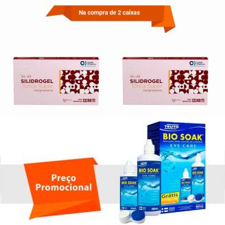 Silidrogel Tórica para Astigmatismo Com Bio Soak