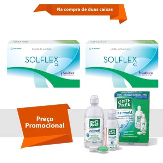 Combo Solflex CL Com Opti Free