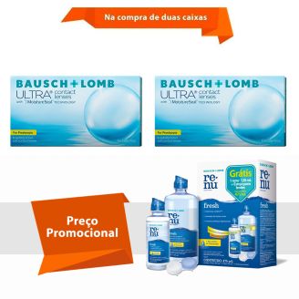 Lente Ultra Multifocal para Presbiopia com Renu Fresh